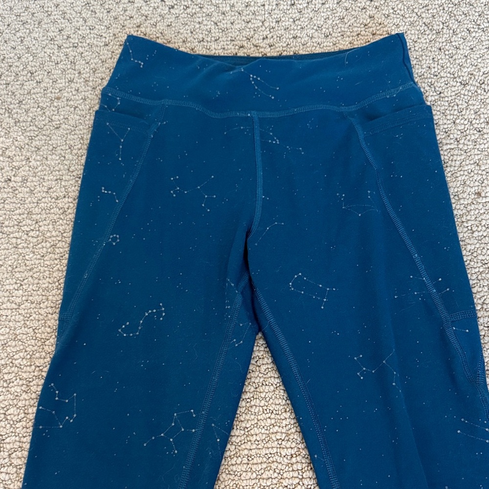 tek gear Navy Blue Constellation Print Leggings